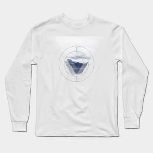 Abstract Landscape design Long Sleeve T-Shirt